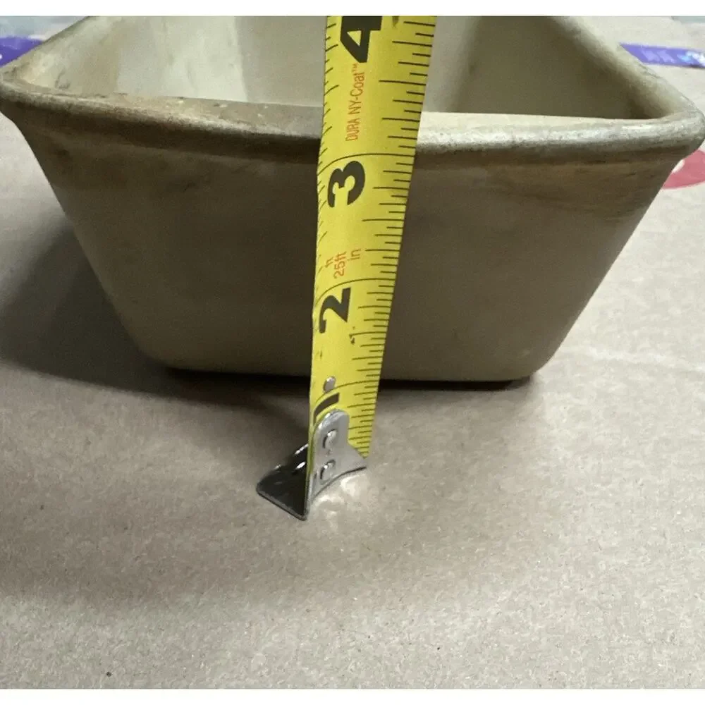 Pampered Chef Stoneware Loaf Pan 10” X 6” X 3.5 Family Heritage Collection Bread